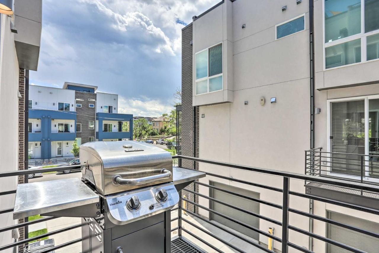 Trendy Denver Townhome - Walk To Mile High Stadium Kültér fotó